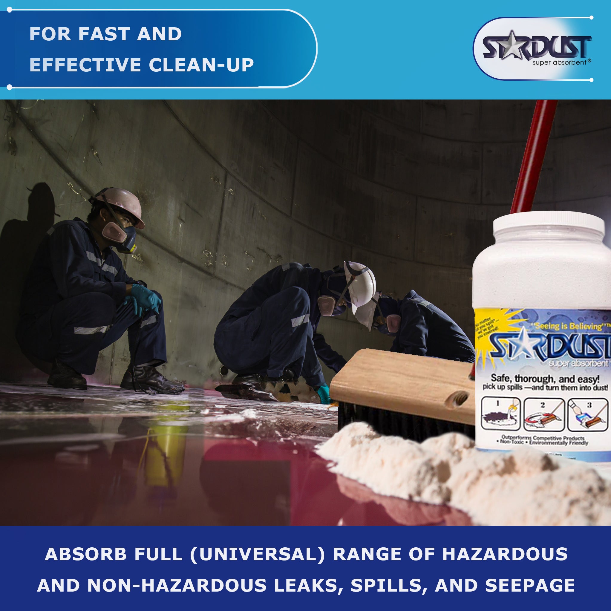 STARDUST Wall Mount Spill Station