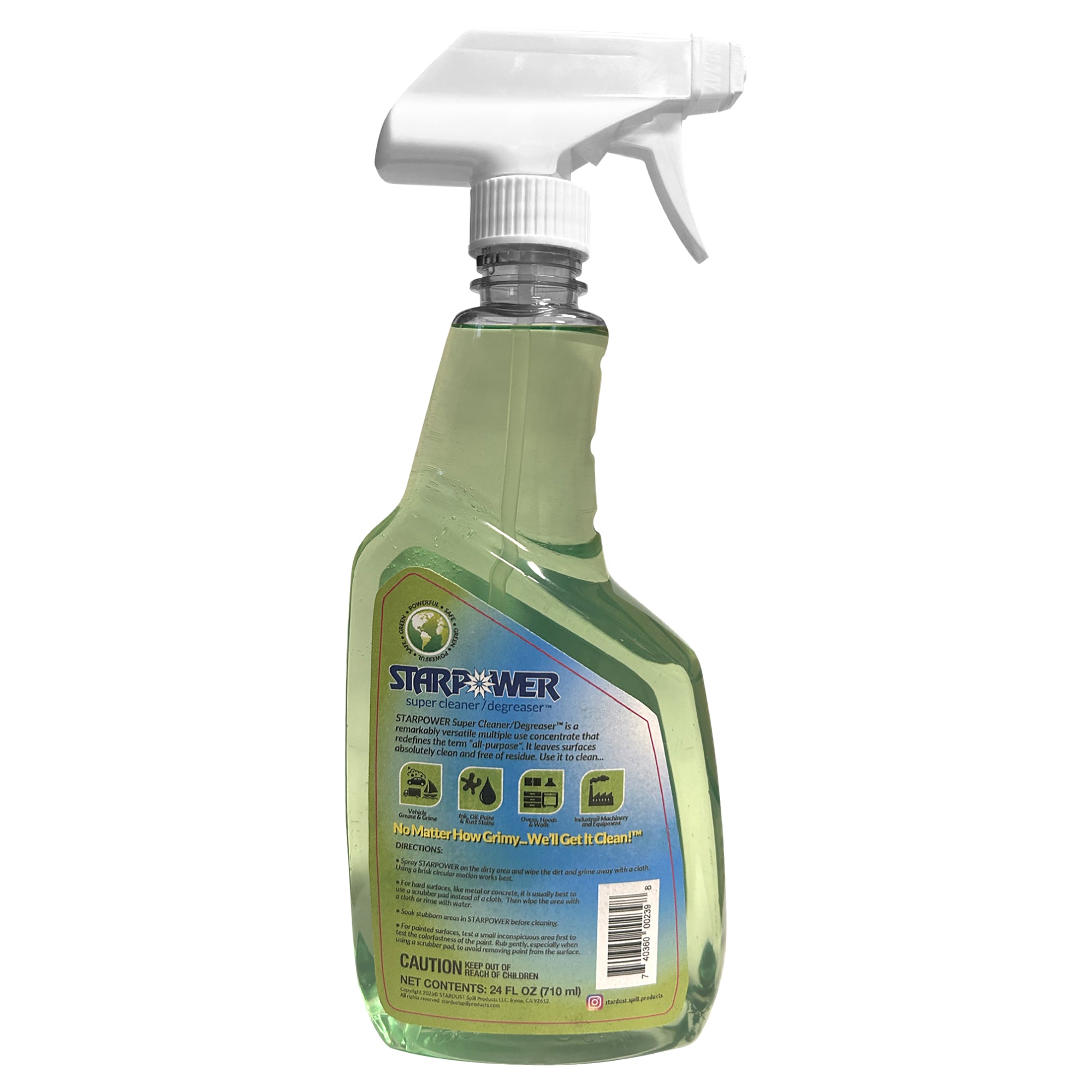 STARPOWER Super Cleaner/Degreaser Ready-to-Use Sprayer, 24 oz
