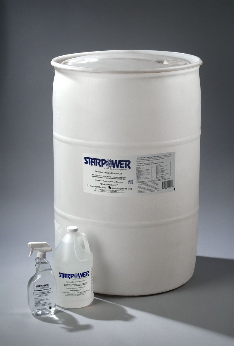 STARPOWER Super Cleaner/Degreaser® 55-Gallon Drum - 2 Drums (Part No. D355SP-2)