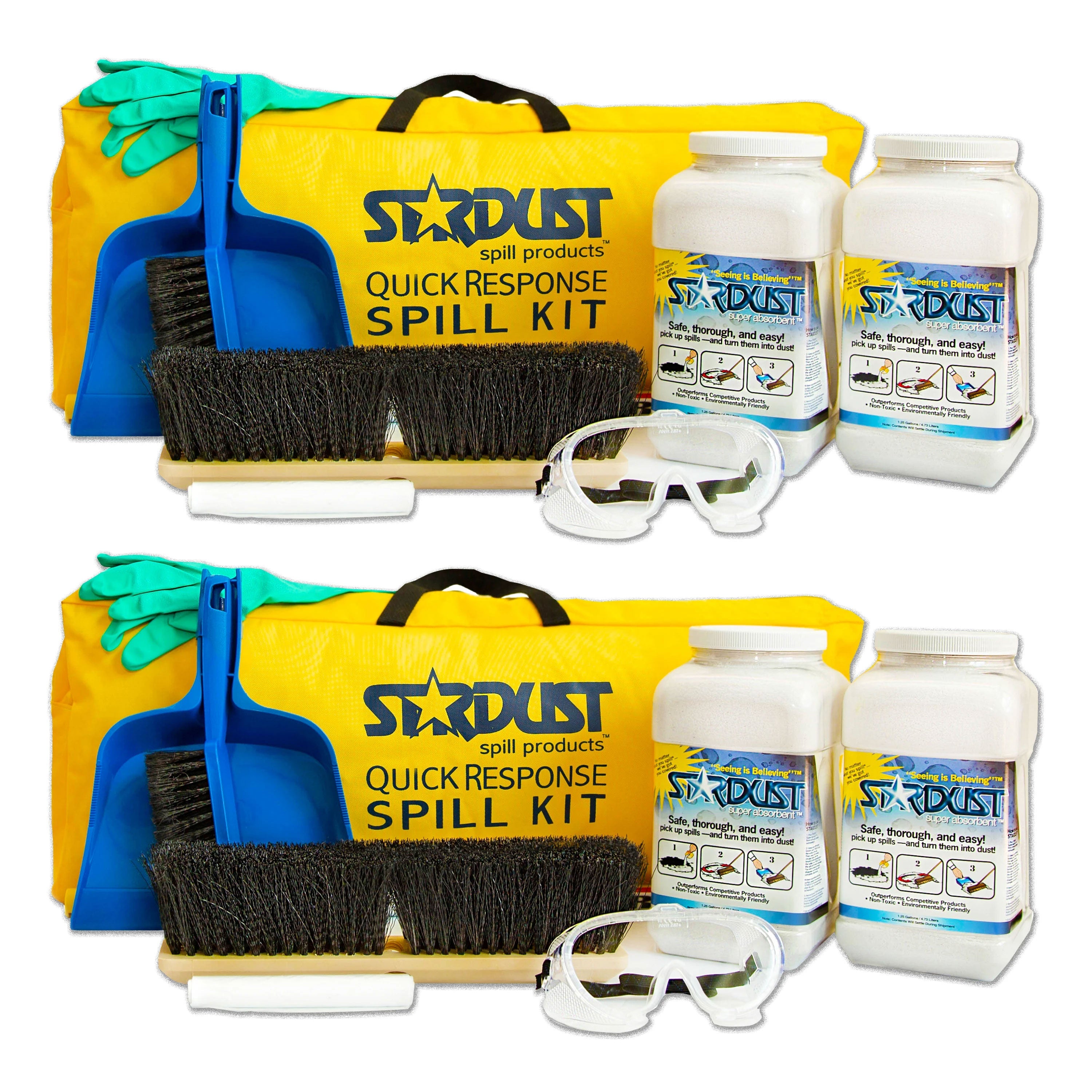 STARDUST Quick Response Vehicle Spill Kit, Portable Spill Kit (Part No. D710)