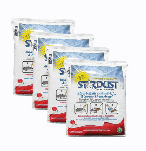 STARDUST Super Absorbent® 1.5 Cubic Foot Bag - Pallet of 50 Bags (Part No. D15CF-50)