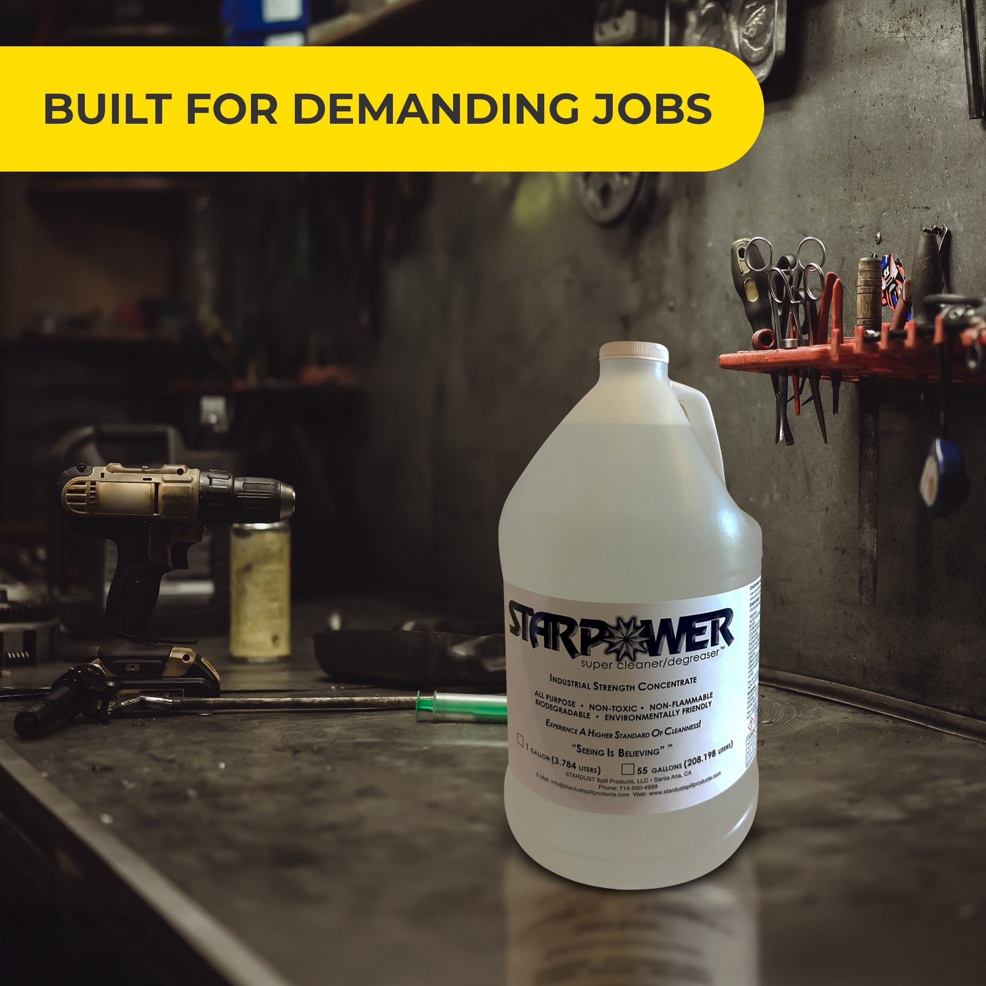 STARPOWER Super Cleaner/Degreaser®, 1-Gallon Bottle, Single (Part No. D312)