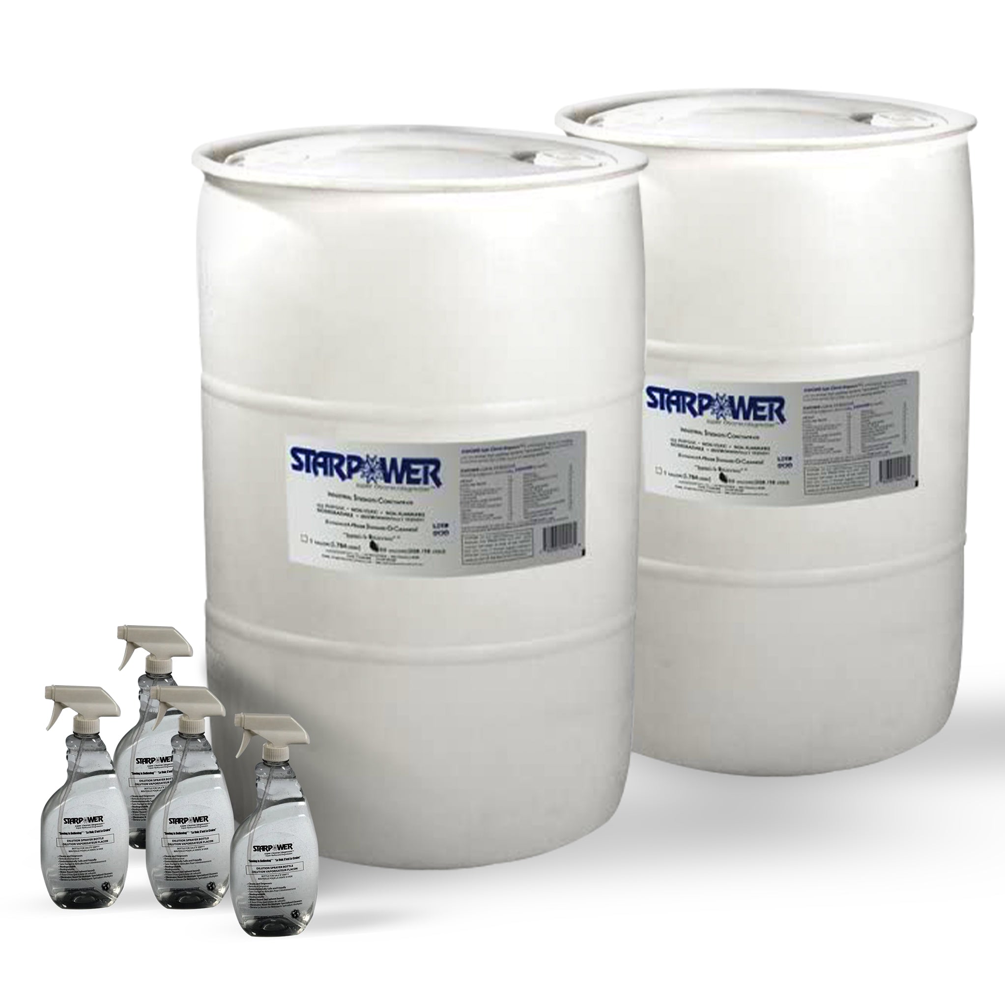 STARPOWER Super Cleaner/Degreaser® 55-Gallon Drum - 2 Drums (Part No. D355SP-2)