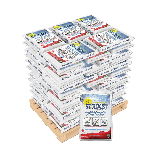 STARDUST Super Absorbent® 1.5 Cubic Foot Bag - Pallet of 25 Bags (Part No. D15CF-25)