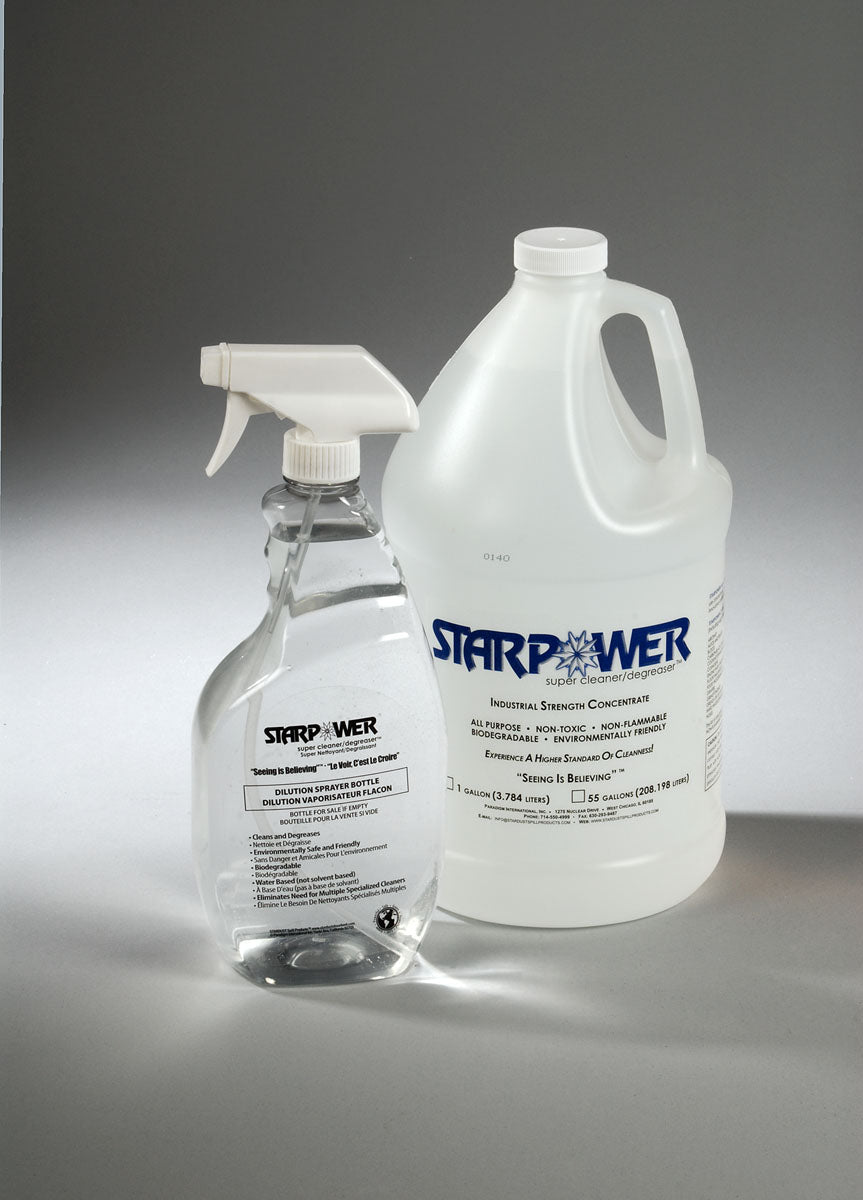 STARPOWER Super Cleaner/Degreaser®, 1-Gallon Bottles, Case of 4 (Part No. D312CS)