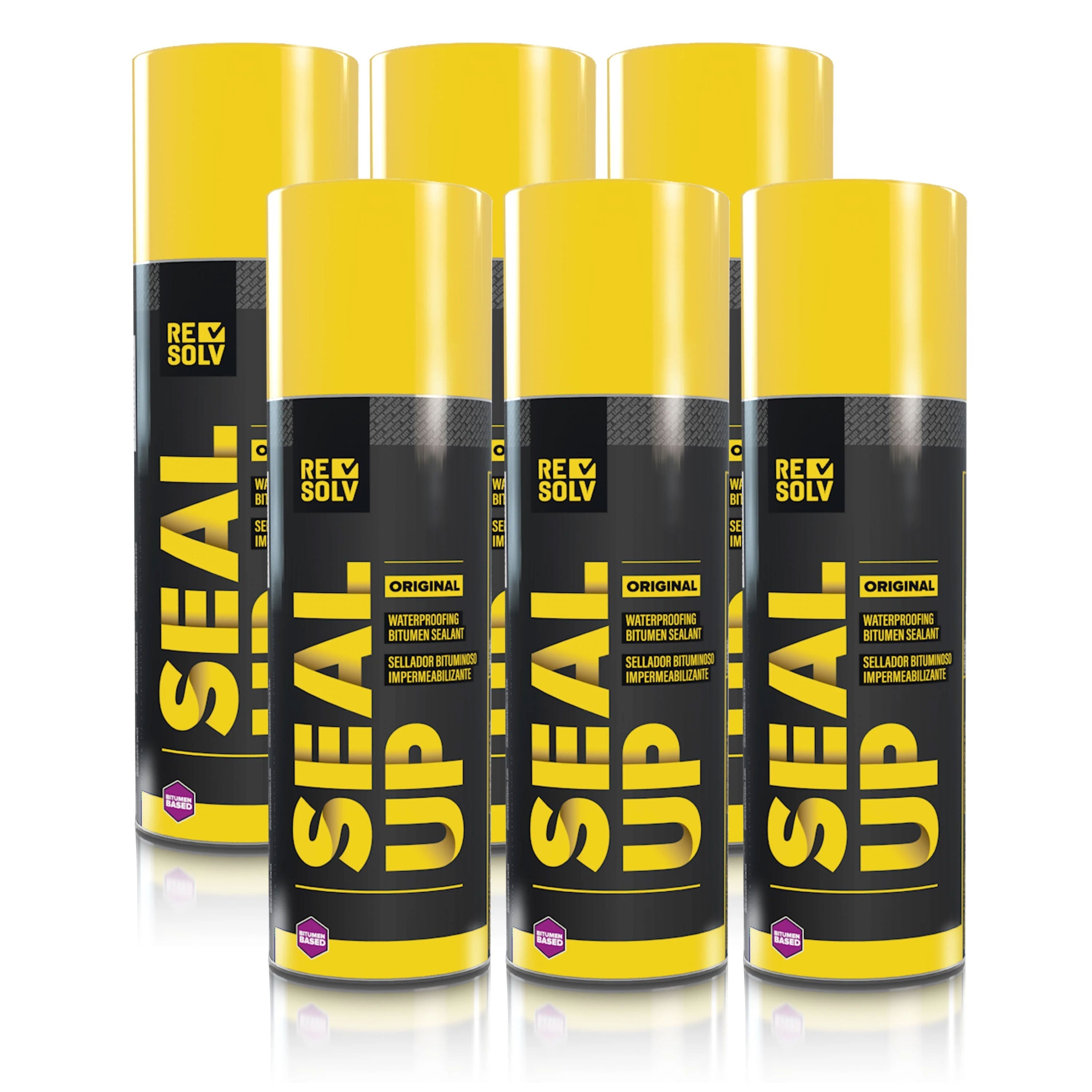 Seal Up® Spray-on Sealant - Waterproof Sealant, Black (Part No. D801SUB)